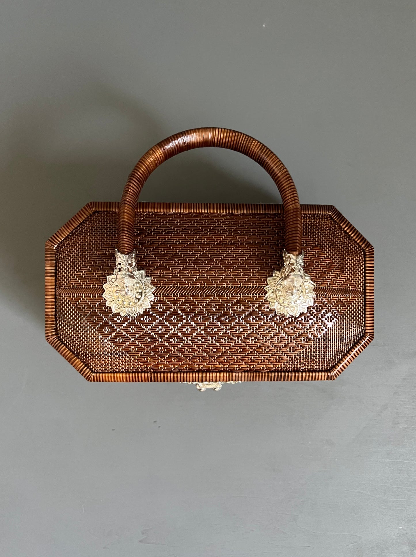 Soeru ヤーンリパオバッグ ソフトタイプ 茶色 タイ伝統工芸
