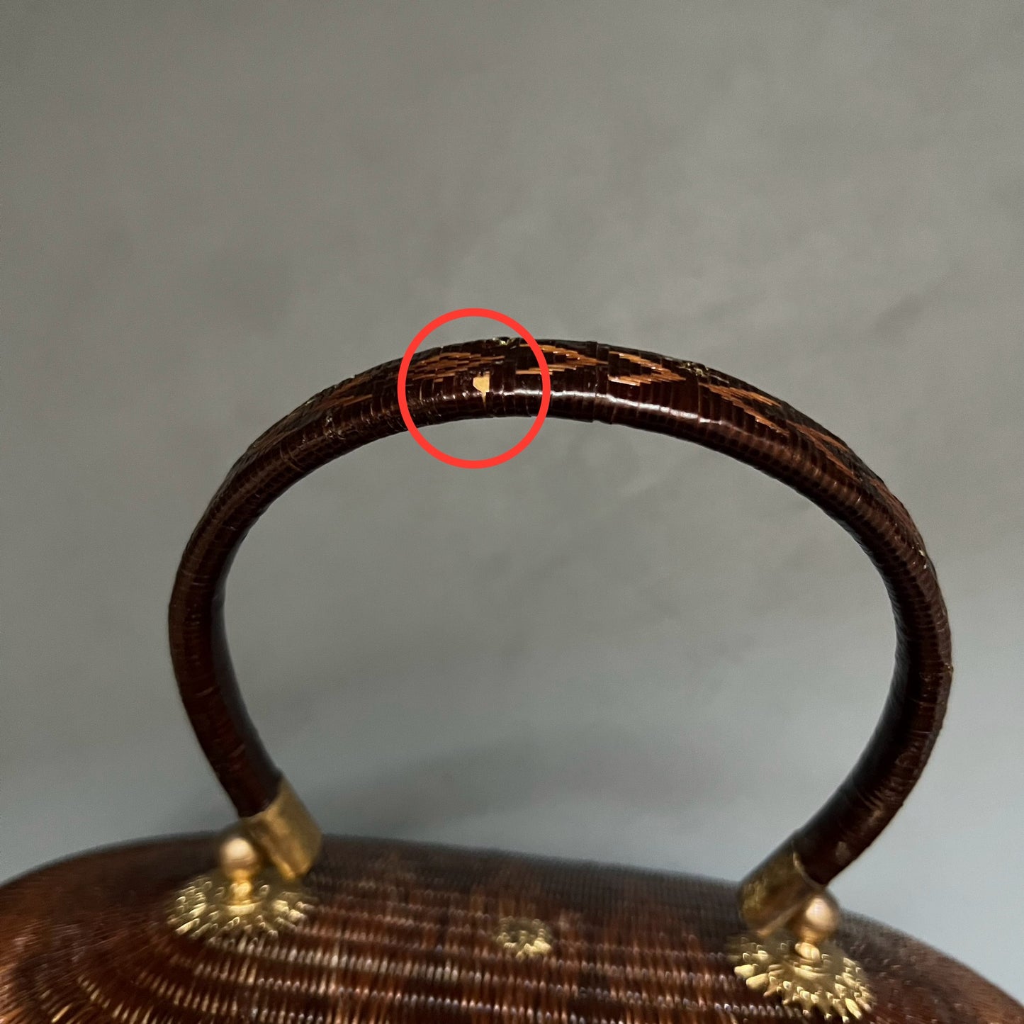 ルアブラウン クラフトバッグ   VCR2405