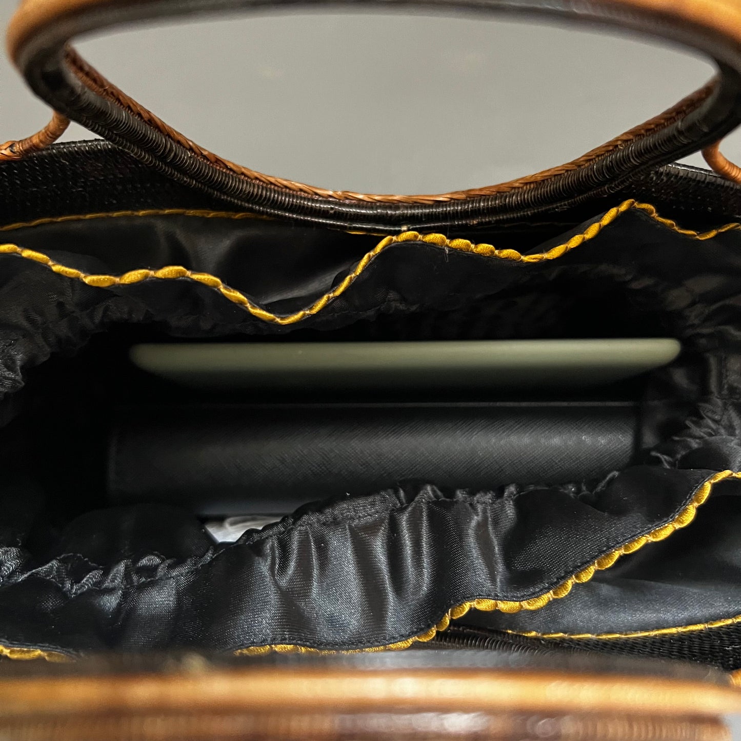 ルアブラウン クラフトハンドバッグ HB2401