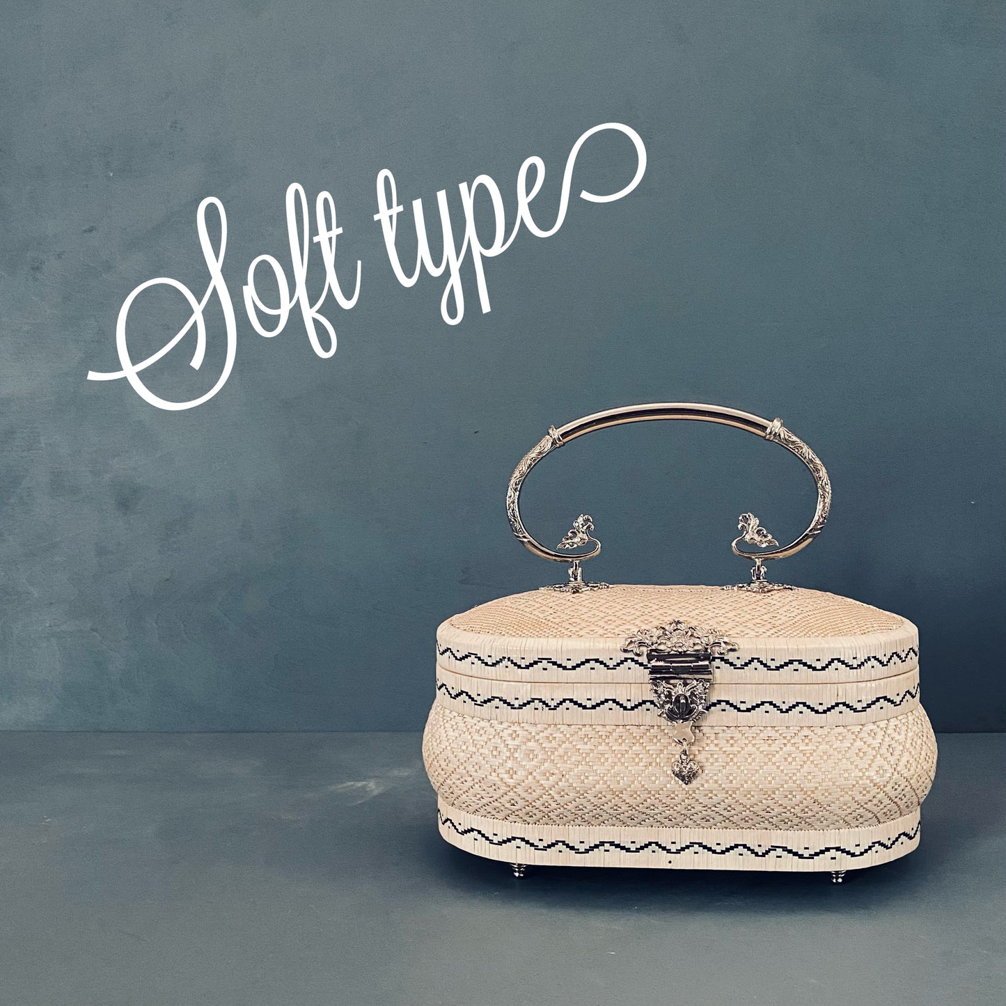 クロムライナ シルバーラウンドバッグ SR2313