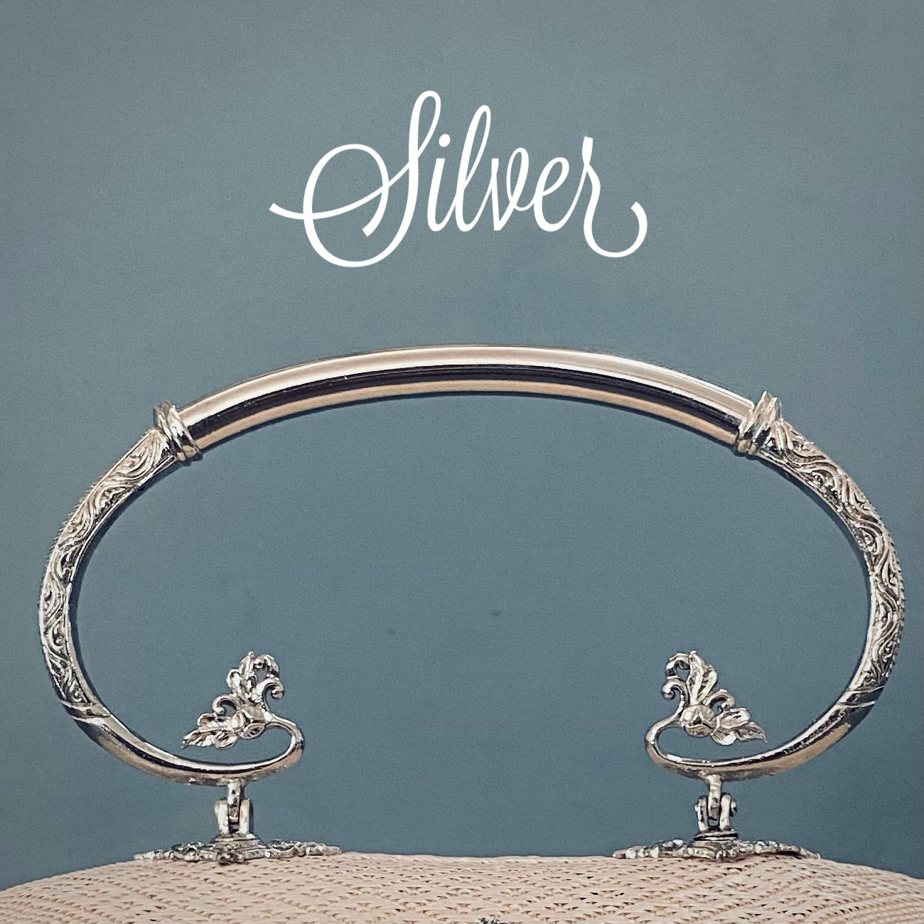 Soeru ヤーンリパオバッグ 持ち手シルバー タイ伝統工芸