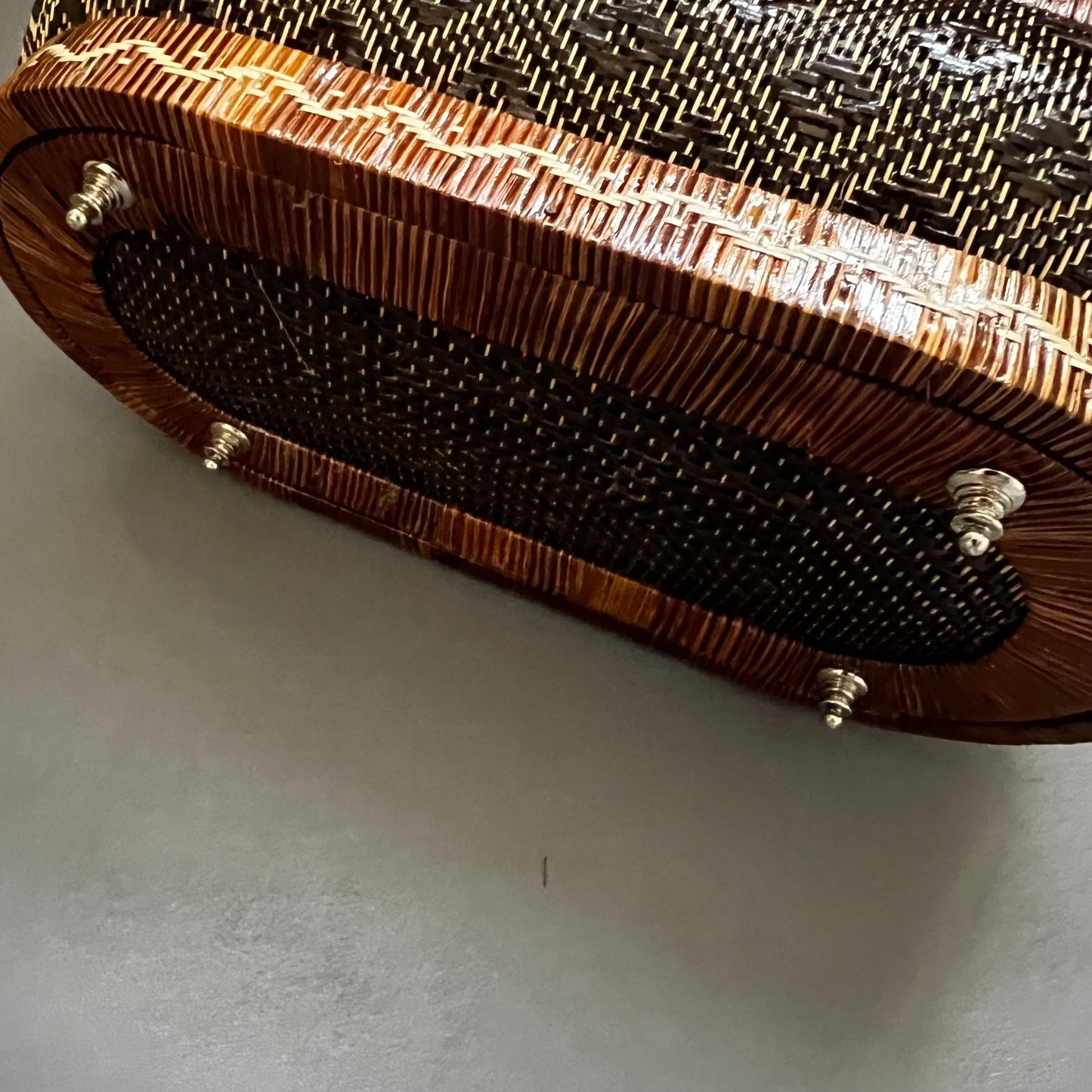 クロムライナ シルバーラウンドバッグ SR2313