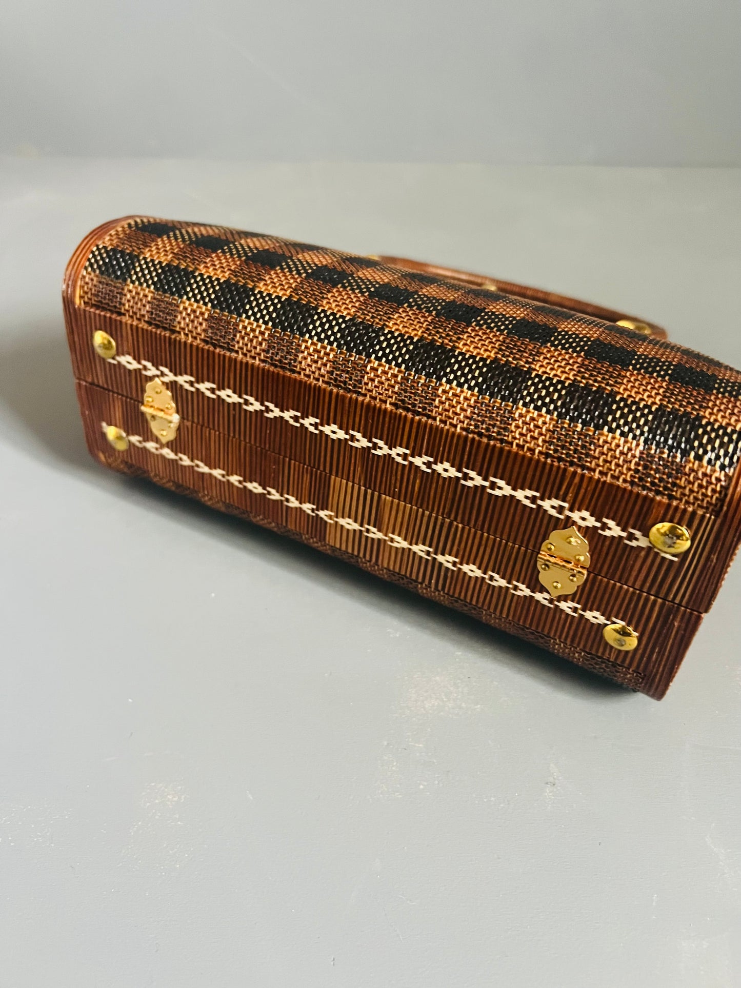 Soeru ヤーンリパオバッグCR2602|ソフトタイプ(ブラウン/タイ伝統工芸)