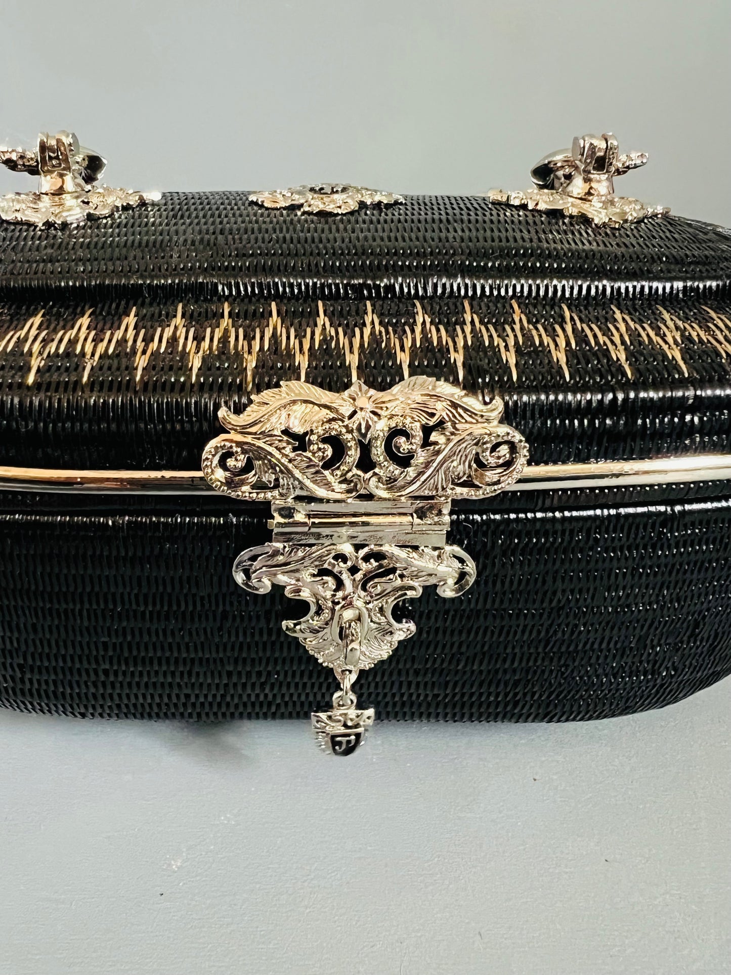 Soeru ヤーンリパオバッグSR2601｜ハードタイプ（ブラック／タイ伝統工芸）